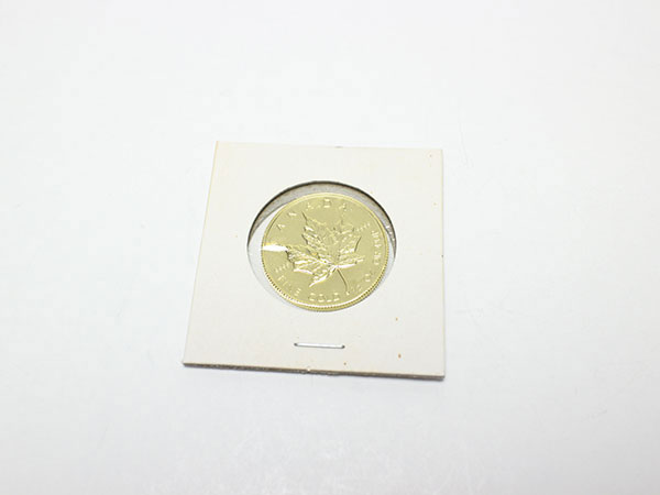 ２４金カナダメイプルリーフ1/2オンス20ドル金貨の買取