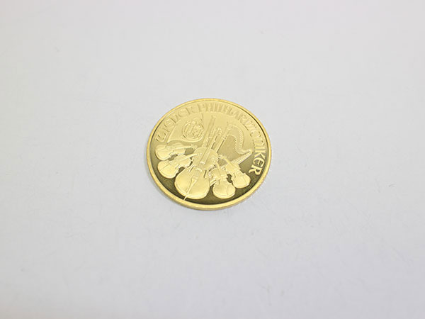 ２４金 金貨 ウィーンフィルハーモニー1/2オンス50ユーロの買取