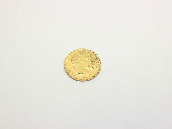 フランスナポレオン20フラン金貨の買取