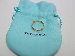 ティファニーK18アトラス指輪の買取