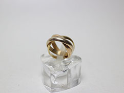 カルティエK18トリニティ指輪の買取