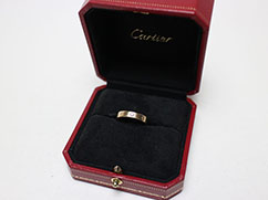 カルティエK18ラブリング指輪の買取