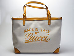 グッチ 日本限定コットンキャンバストートの買取