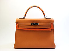 エルメス ケリー３２ トゴ H刻印 未使用品の買取例