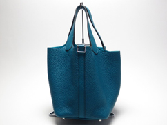 エルメス&nbsp;ピコタン３２オーストリッチ Ｗ刻印の買取例