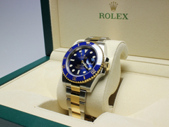 ロレックス 下取りデイト SS/YG AT 116613LBの買取