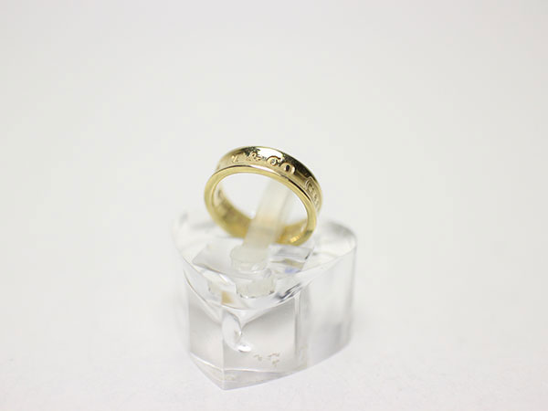 ティファニーK18指輪1837リングの買取