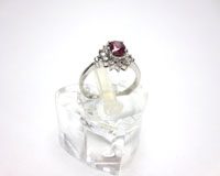 ルビーとダイヤ付き指輪買取