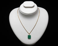ネックレス&nbsp;１８金&エメラルド買取
