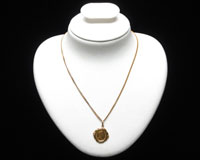 マン島キャット１／２５オンスコイン付１８金／２４金ネックレスの買取