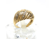 ダイヤモンド付き１８金指輪の買取