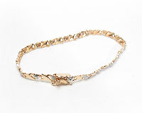 Ｋ１４ＹＧ／ＷＧブレスレットの買取