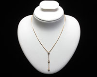 ダイヤ付き１８金ネックレスの買取