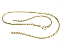 ちぎれた１８金ネックレスの買取