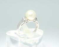 パール付プラチナ９００指輪の買取