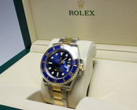 ロレックス&nbsp;サブマリーナデイト青の買取