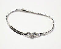 １８金ホワイトゴールドブレスレットの買取