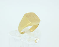 １８金印台指輪の買取