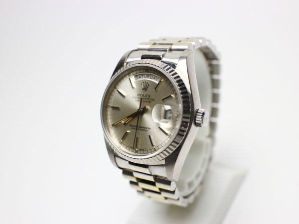 ロレックス デイデイト ＷＧ／ＷＧ ＡＴの買取