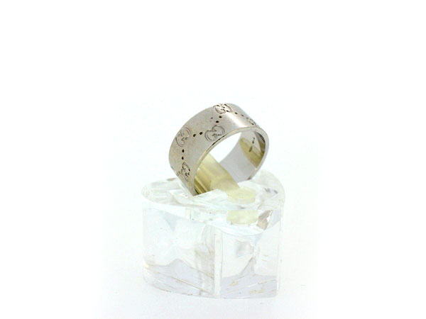 グッチ 18金ホワイトゴールド指輪の買取