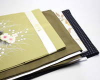 着物&nbsp;未使用&nbsp;紬・小紋・名古屋帯・袋帯&nbsp;４枚の買取