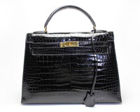 エルメス&nbsp;ケリー３２&nbsp;中古&nbsp;クロコポロサスの買取