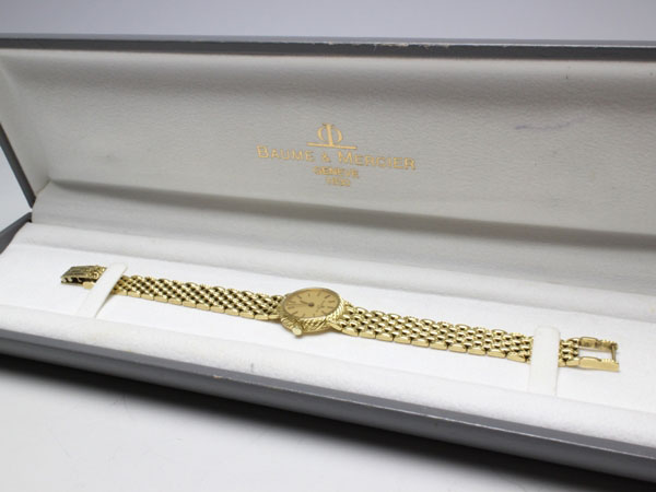 ボーム&メルシエ YG/YG QZの買取