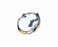 カメオ１８金ブローチの買取