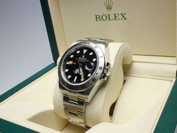 ロレックス エクスプローラーⅡ ＳＳ／ＳＳ ＡＴの買取