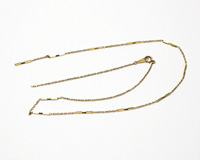 ちぎれた１８金ネックレスの買取