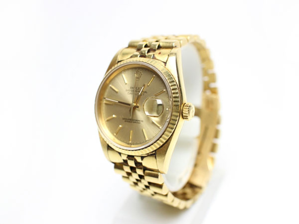ロレックス デイトジャスト YG/YG ATの買取