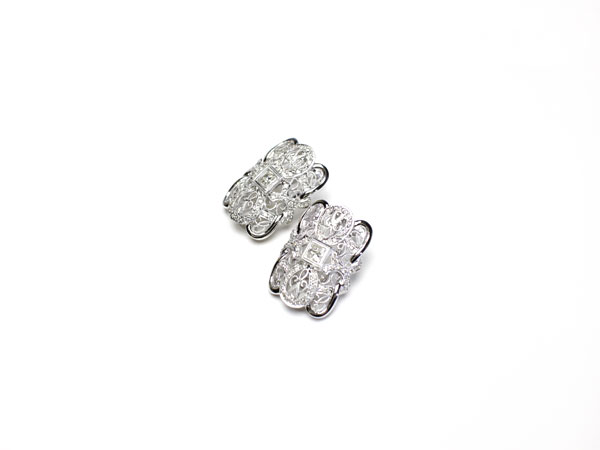 18金ホワイトゴールドイヤリングの買取