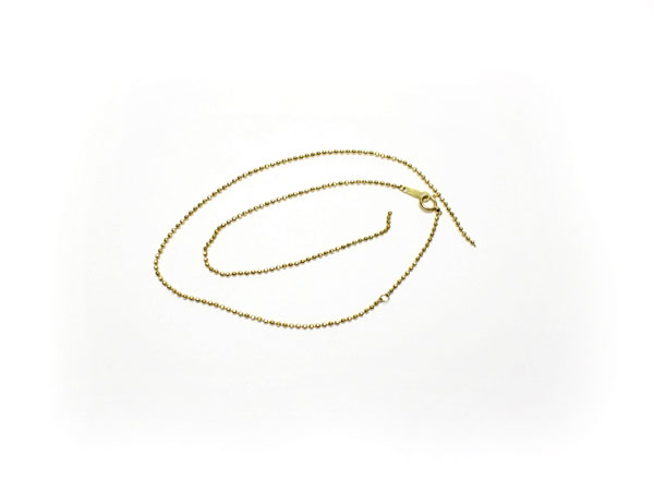 ちぎれた18金ネックレスの買取