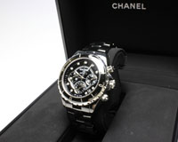 シャネル&nbsp;Ｊ１２&nbsp;セラミック&nbsp;ＡＴ&nbsp;９Ｐダイヤの買取