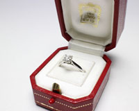 プラチナ９５０カルティエ指輪の買取