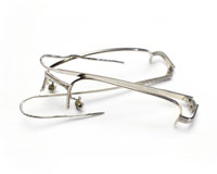 １８金ホワイトゴールドメガネフレームの買取