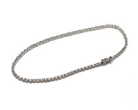 １８金ホワイトゴールドブレスレット&nbsp;石落ち有りの買取