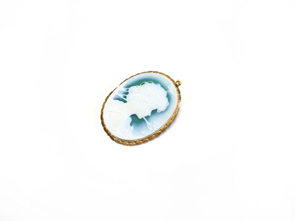 １８金カメオブローチの買取