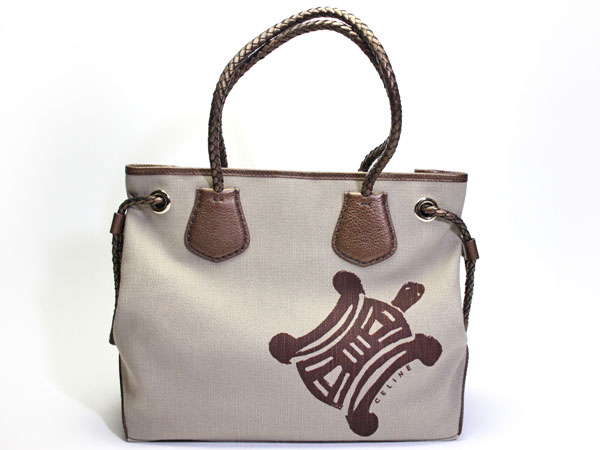 セリーヌ マカダムプリントトートバッグの買取