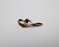 K18/Pt900ブローチ買取