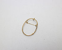 K18ブローチ枠のみ買取