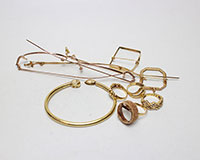 K18メガネフレーム&nbsp;ブレスレット&nbsp;指輪etc買取