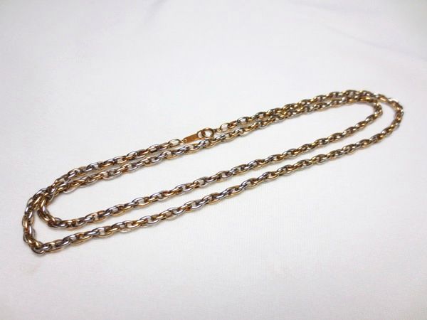 貴金属 １８金×プラチナ８５０　ネックレス