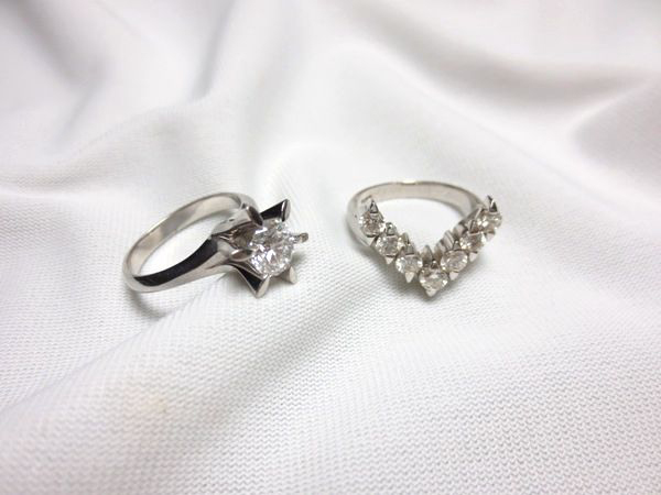 プラチナ９００リング ダイヤ買取