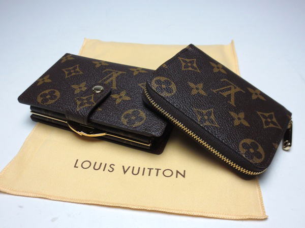 ヴィトン ダミエ　 ジッピー・ウォレット　エベヌ