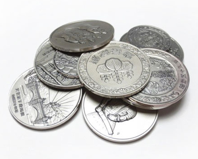 純銀記念メダルの買取