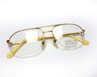 金縁眼鏡フレームの買取